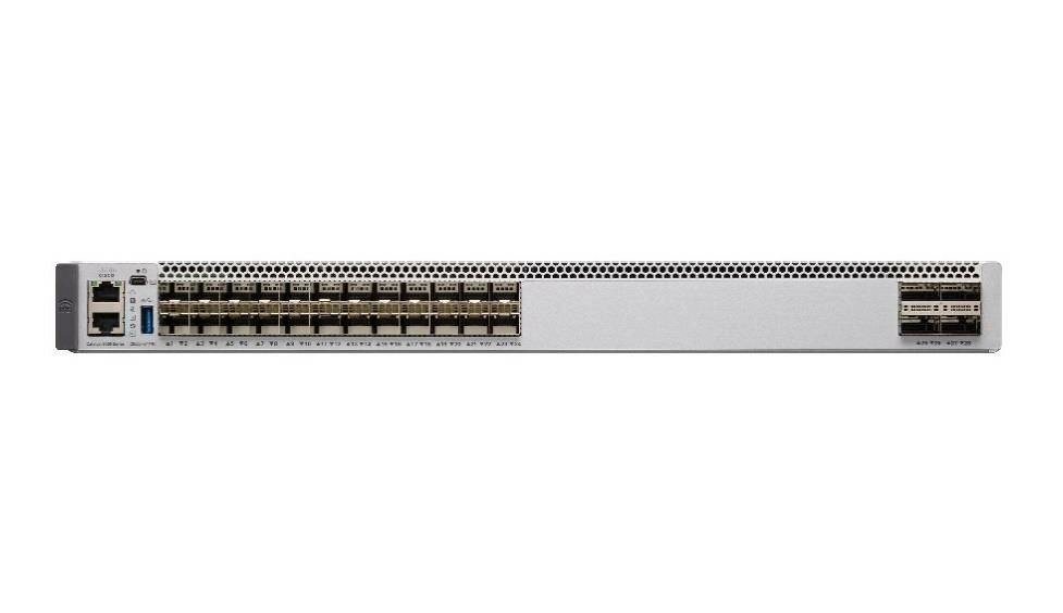 Коммутатор Cisco Catalyst 9500, SFP28 24x25 Гбит/с, SFP/uplink: QSFP28x4 (C9500-24Y4C-E)
