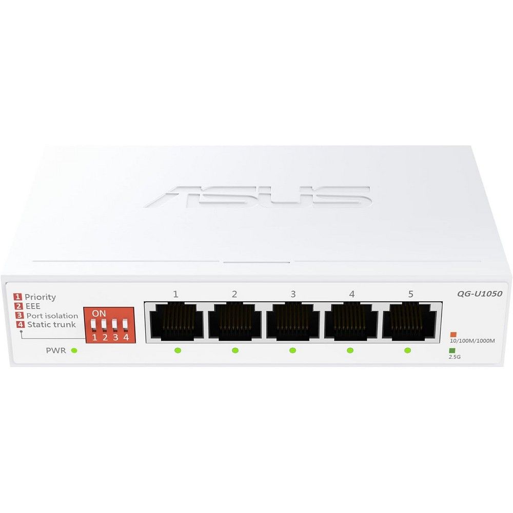 Коммутатор ASUS QG-U1050, 5x2.5 Гбит/с (90IG09Z0-MO3B00)