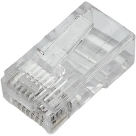 Коннектор RJ-45 8P8C NETLAN EC-UP8P8C-5E-003-TR-100, 100 шт