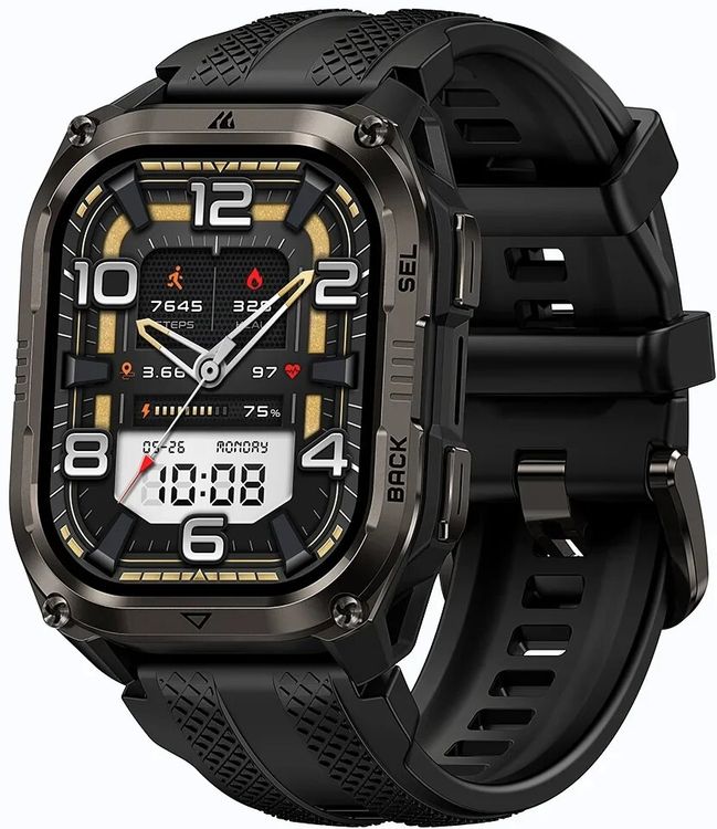 Смарт-часы KOSPET Pulse 2, черный