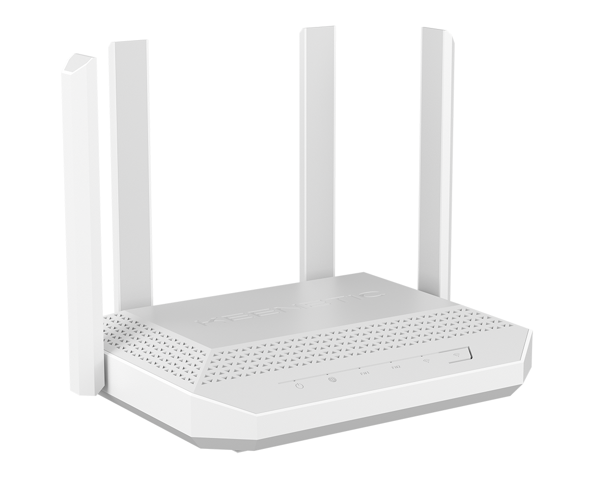 Wi-Fi роутер Keenetic Giga, 802.11a/b/g/n/ac/ax, 2.4 / 5 ГГц, до 2.98 Гбит/с, LAN 4x1 Гбит/с, WAN 1x2.5 Гбит/с, внешних антенн: 4, 1xUSB 2.0, 1xUSB 3.0 (KN-1012) б/у, после ремонта в авторизованном сервисном центре, потертости по корпусу, следы эксплуатации, комплект: роутер, блок питания, не родная упаковка