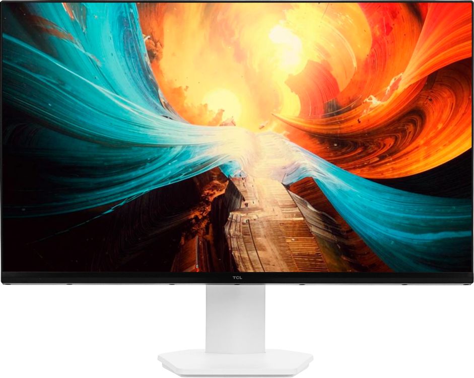 Монитор 27" TCL 27P1AD белый/черный