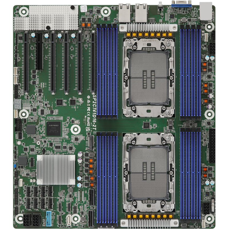 Материнская плата ASRock SP2C741D16-2T (90-SXGCW0-A0UAYF)
