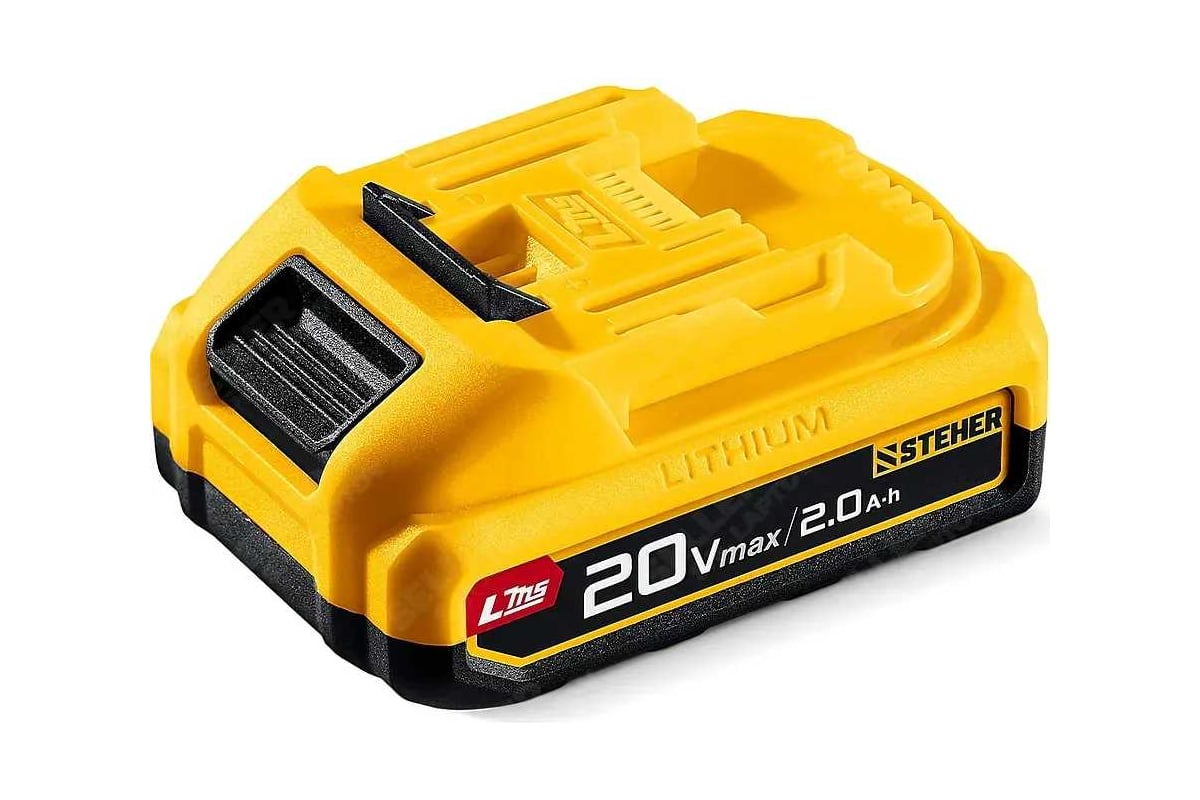 Аккумулятор STEHER BP-20-2, 20V, 2 А·ч, Li-Ion