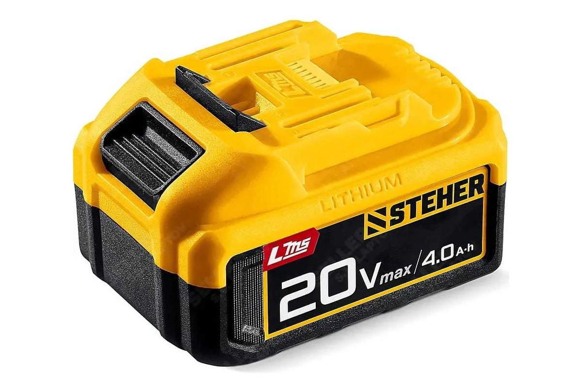 Аккумулятор STEHER BP-20-4, 20V, 4 А·ч, Li-Ion