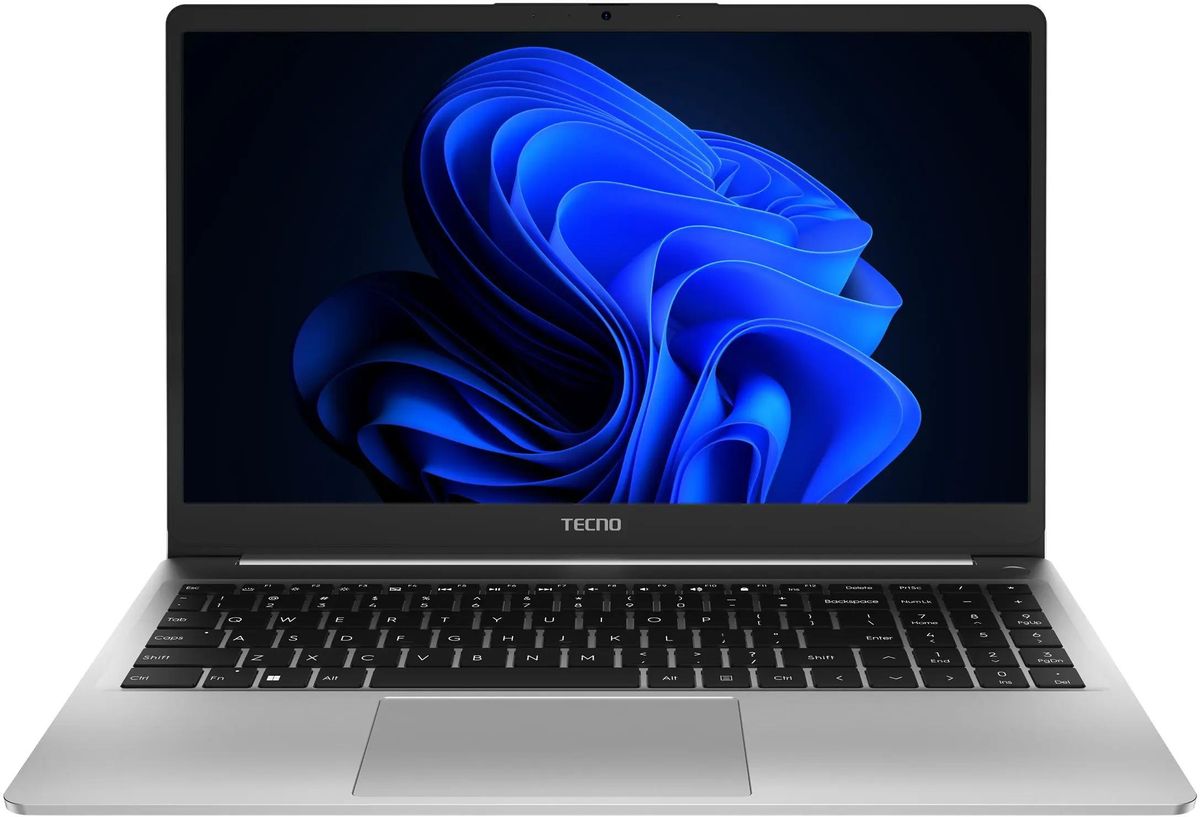 Ноутбук Tecno MegaBook K15SDA 15.6" IPS 1920x1080, AMD Ryzen 5 7430U 2.3 ГГц, 16Gb RAM, 1Tb SSD, W11, серебристый (71003300489) б/у, следы эксплуатации, царапины и потертости на крышки и корпусе ноутбука, наработка на ssd накопители, комплект: ноутбук, зарядное устройство