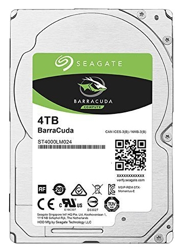 Жесткий диск (HDD) Seagate 4Tb Barracuda, 2.5", 5400rpm