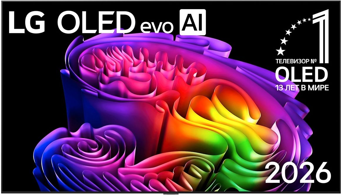 Телевизор 77" LG OLED77G6RLA.ARU, 3840x2160, атласное серебро