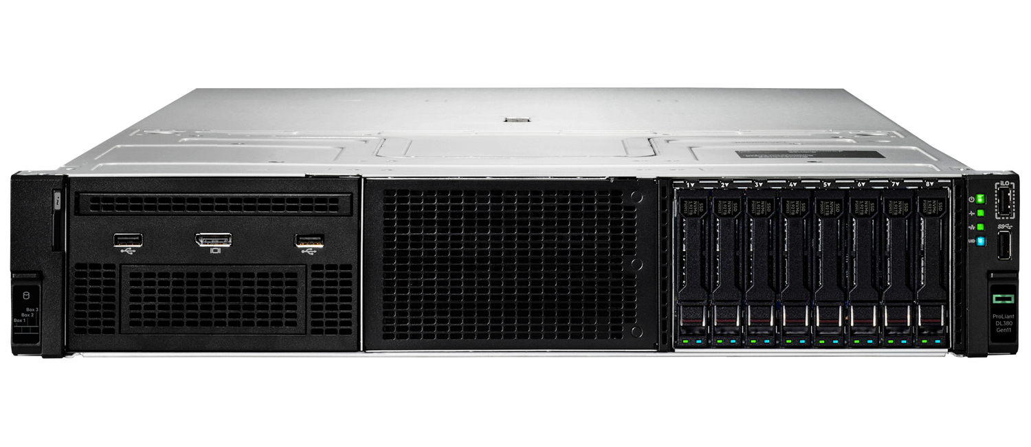 Серверная платформа HPE ProLiant DL380 G11, 2xSocket4677, 32xDDR5, 16x2.5 HDD HS, Redundant 2x1600 Вт 2U (P52534-B21_CTO_002_Base_1)