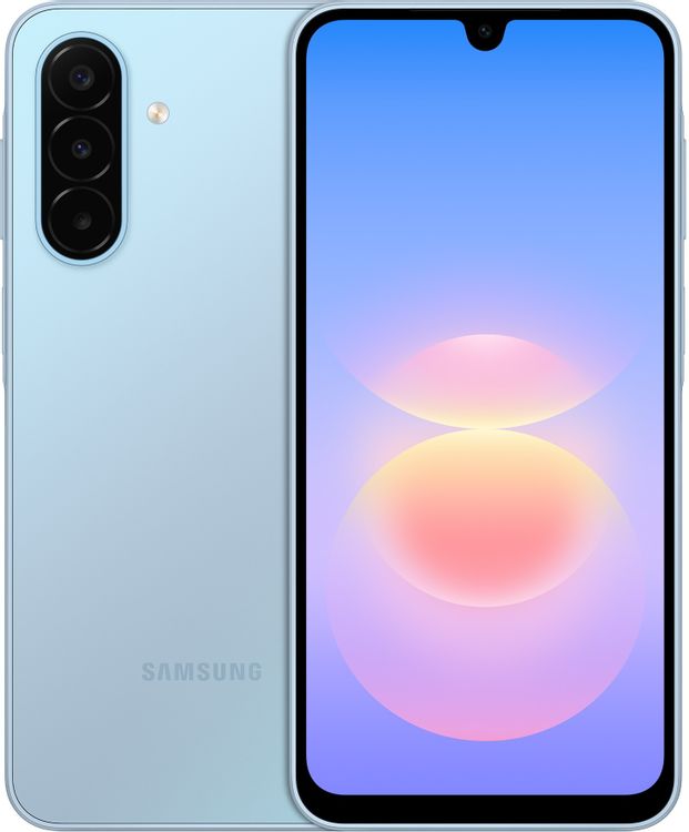 Смартфон Samsung Galaxy A18 6Gb/128Gb голубой (SM-A185FLBLCAU)