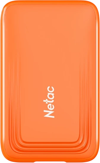 Внешний SSD Netac ZX20 IV NT01ZX20Ⅳ-512G-32OR 512Gb, 2.5", оранжевый (NT01ZX20Ⅳ-512G-32OR)