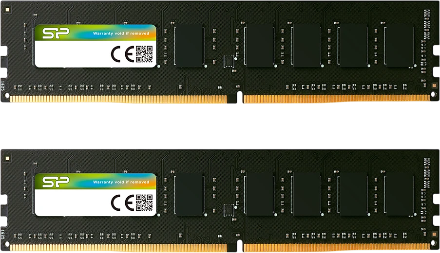 Комплект памяти DDR4 DIMM 16Gb (2x8Gb), 3200MHz Silicon Power (SP016GBLFU320X22)