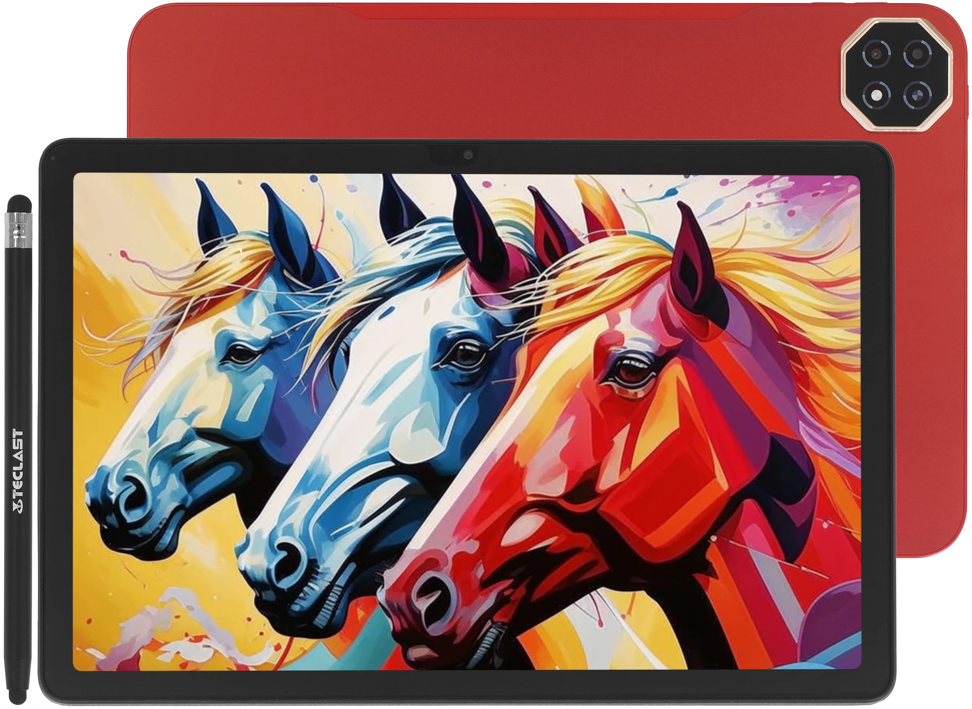 Планшет Teclast T65Plus 13.4", 8Gb/128Gb, красный (T65Plus Premium set)