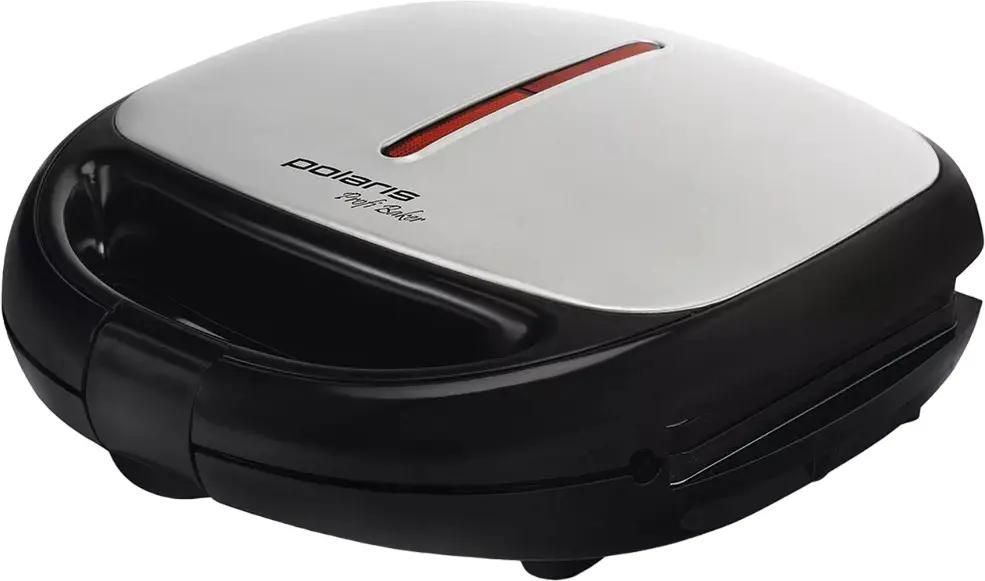 Сэндвичница POLARIS PST 0103 850 Вт, черный/серебристый