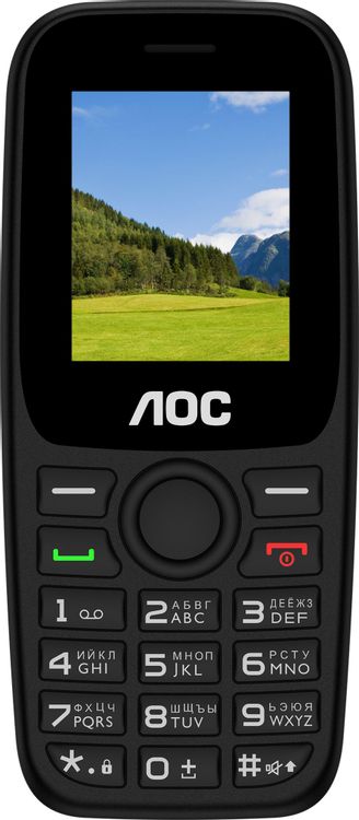 Мобильный телефон AOC A 170 черный