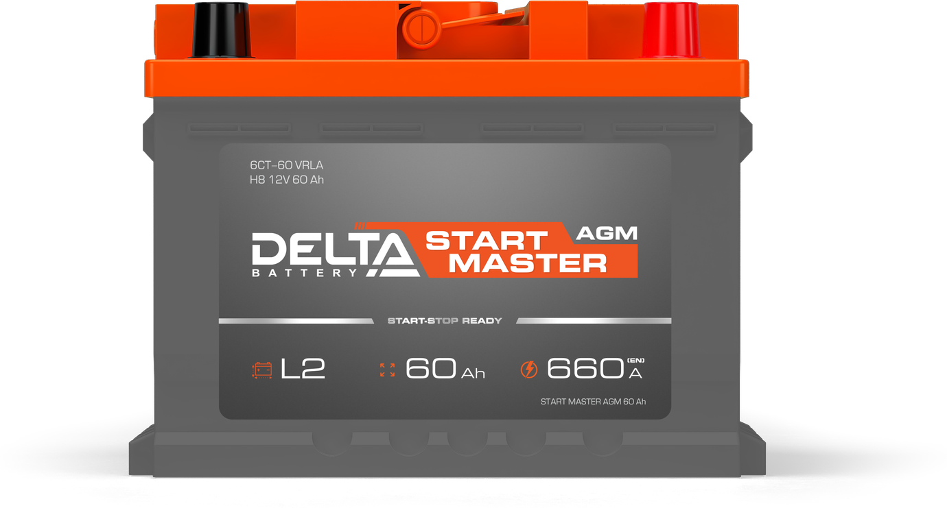 Автомобильный аккумулятор Delta 1260