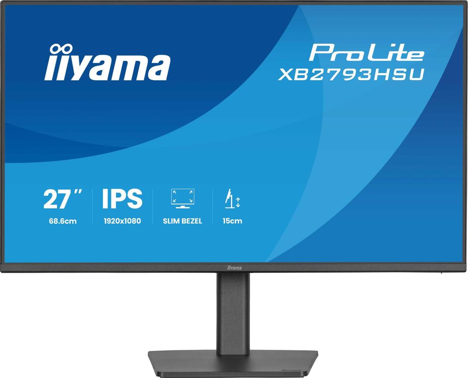 Монитор 27" Iiyama ProLite XB2793HSU-B1 черный