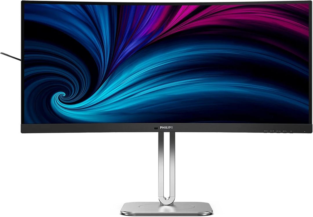 Монитор 34" Philips 34B2U5900C серебристый/черный