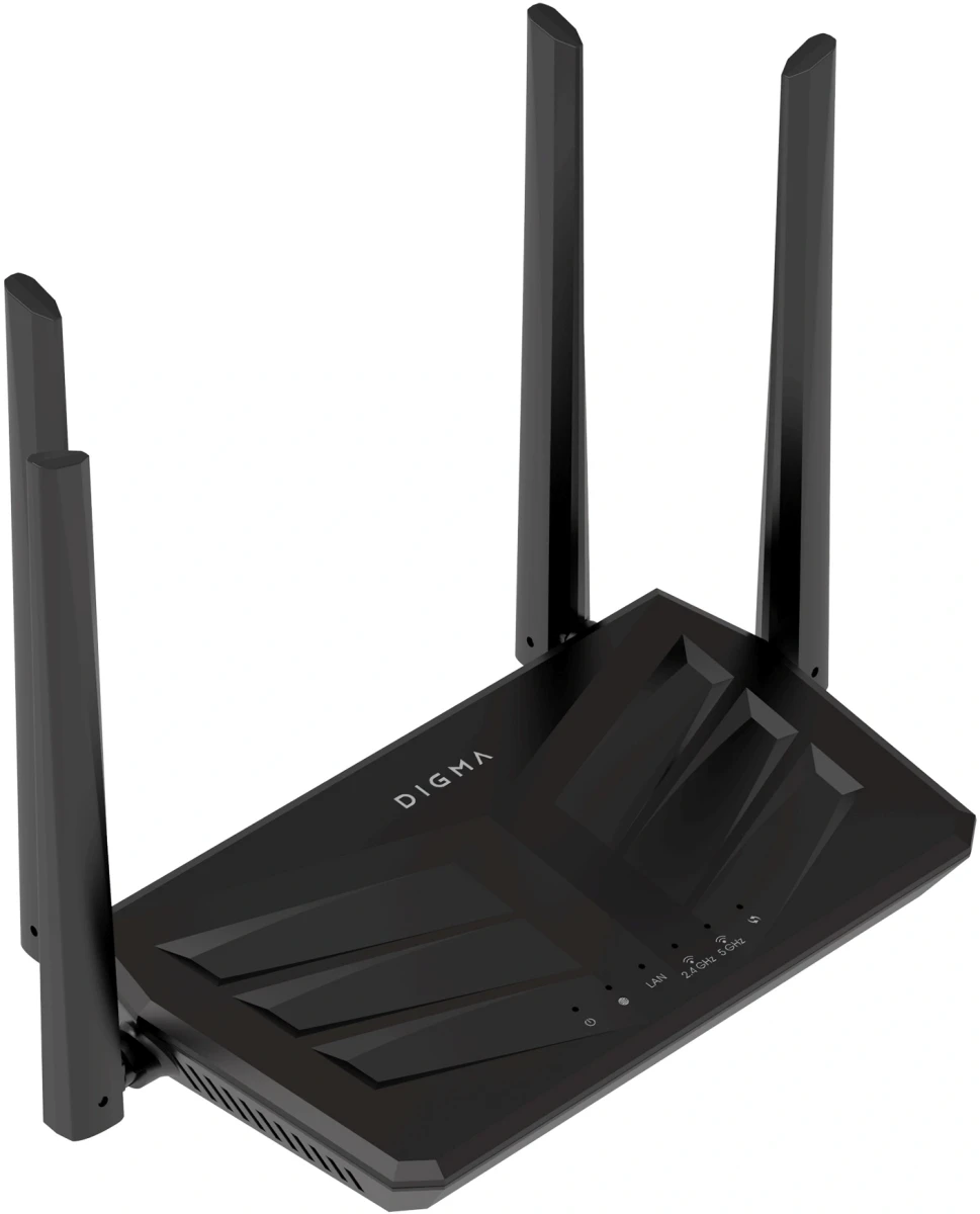 Wi-Fi роутер Digma DWR-AX3001, до 2.98 Гбит/с (DWR-AX3001)