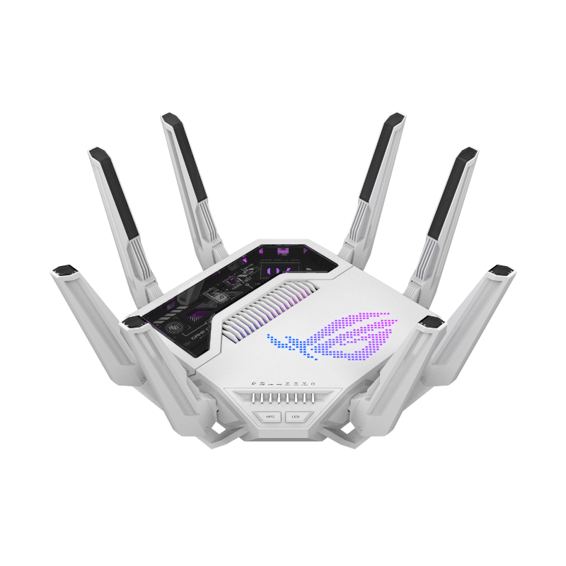 Wi-Fi роутер ASUS ROG Rapture GT-BE19000AI, до 18.7 Гбит/с (GT-BE19000AI)