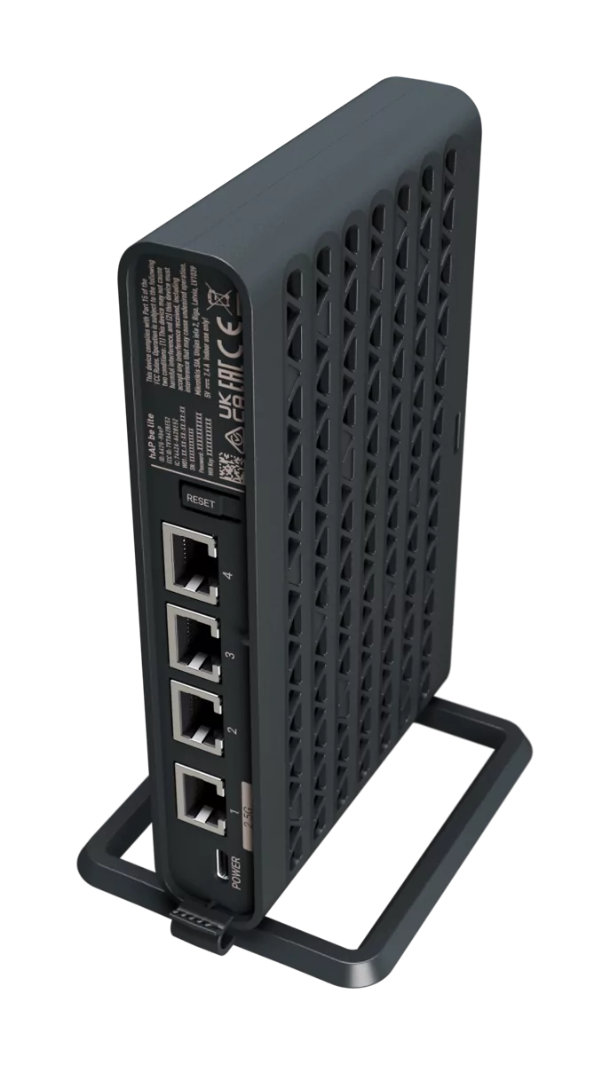 Wi-Fi роутер MikroTik hAP be lite, до 3.57 Гбит/с (A42G-HbeP)