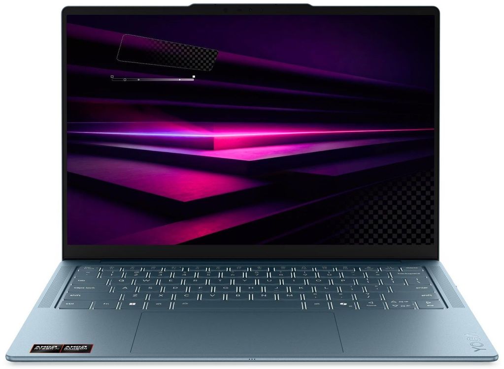 Ноутбук 14" Lenovo Yoga Slim7 14AGP11, бирюзовый (83QS004DRK)