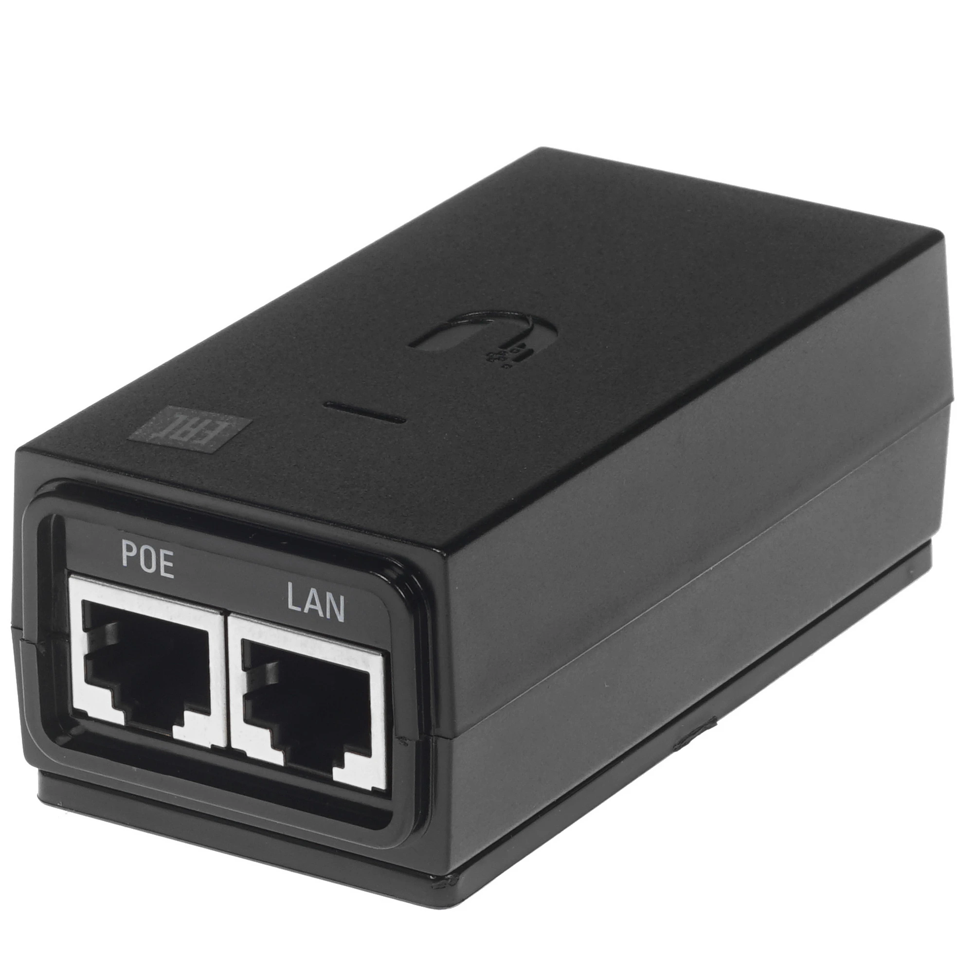 PoE-инжектор Ubiquiti 24V (0.5A) Gigabit Ethernet, 1 Гбит/с (POE-24-12W-G-EU)