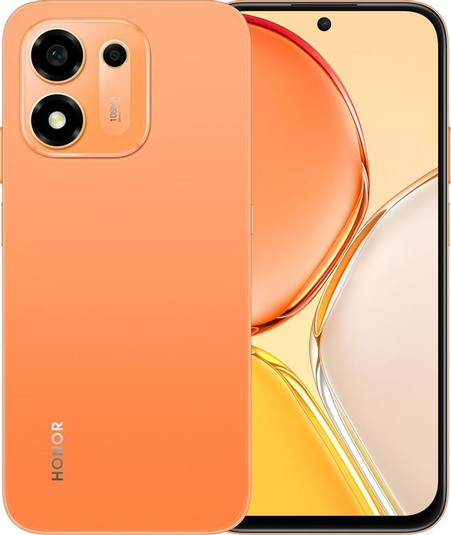Смартфон Honor X8e 6Gb/256Gb оранжевый (5109CMXT)