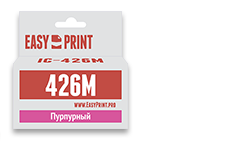 

Картридж EasyPrint IC-CLI426M (CLI426M) для Canon PIXMA iP4840/MG5140/MG6140/MX884, пурпурный, с чипом