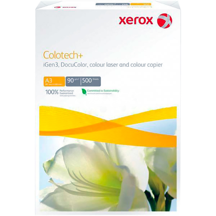 

Бумага A3 90 г/м² 500 листов, 98%, 170% CIE Xerox Colotech Plus (003R98840)