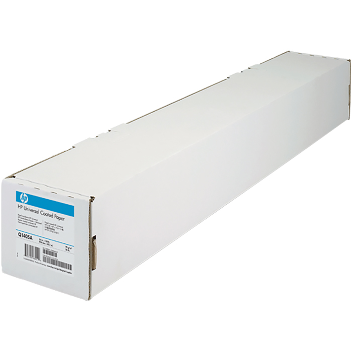 Бумага рулон 36914мм x 457м 95гм2 матовая HP Universal Coated Paper Q1405A 250₽