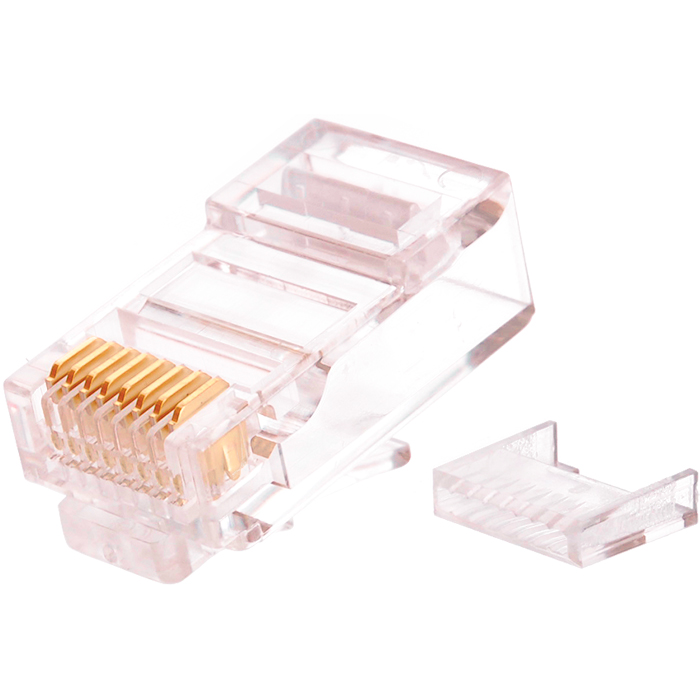 Коннектор RJ-45 категория 5e, 100шт., NIKOMAX (NMC-RJ88RZ50UD2-100)