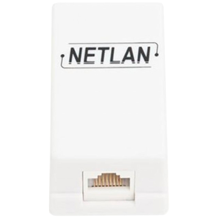 

Фурнитура-проходник RJ-45 cat.5e NETLAN, белый (10шт) (EC-UCB-55-UD2-WT-10), EC-UCB-55-UD2-WT-10