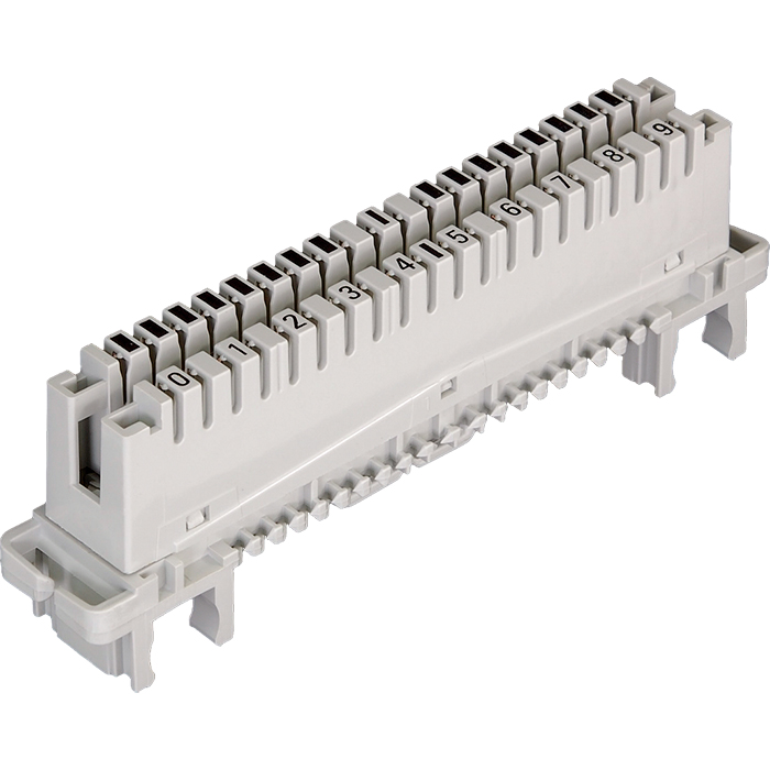 Плинт размыкаемый NIKOMAX NMC-PL10-CC-10, 10 шт