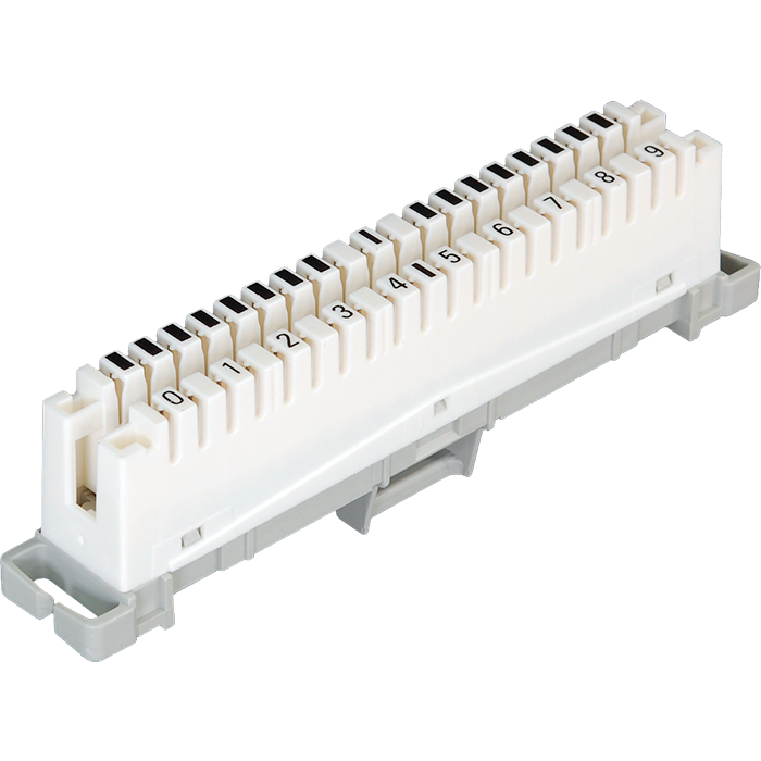 Плинт размыкаемый NIKOMAX NMC-PL10-DC-10, 10 шт