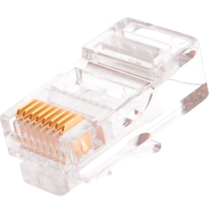 Коннектор RJ-45 NIKOMAX NMC-RJ88RZ50UD1-100NMC-RJ88RZ50UD1-100, 100 шт