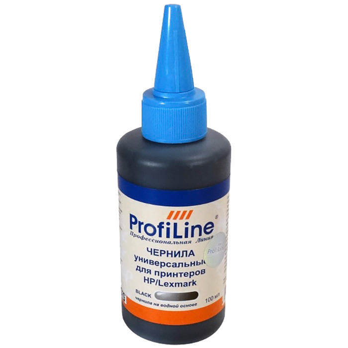 

Чернила ProfiLine PL-INK-UNI-B 100мл, 100 мл, черный, совместимые для Epson, PL-INK-UNI-B 100мл