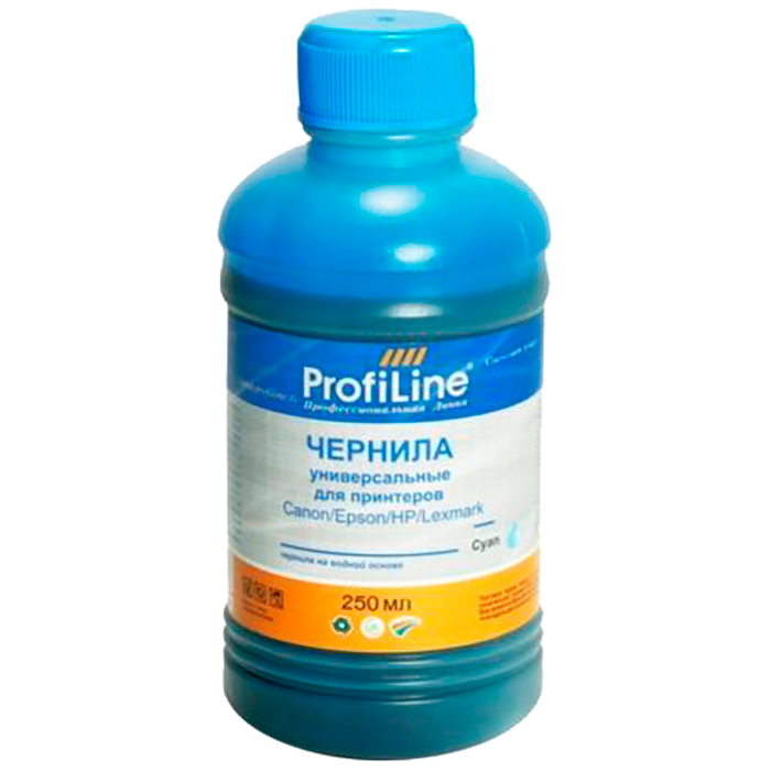 

Чернила ProfiLine PL-INK-UNI-C 250мл, 250 мл, голубой, совместимые для Epson, PL-INK-UNI-C 250мл