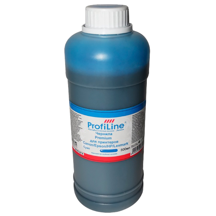 

Чернила ProfiLine PL-INK-UNI-C 500мл, 500 мл, голубой, совместимые для Epson, PL-INK-UNI-C 500мл