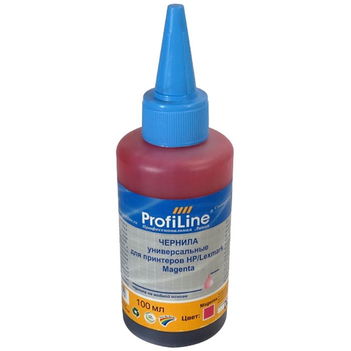 

Чернила ProfiLine PL-INK-UNI-M 100мл, 100 мл, пурпурный, совместимые для Epson, PL-INK-UNI-M 100мл