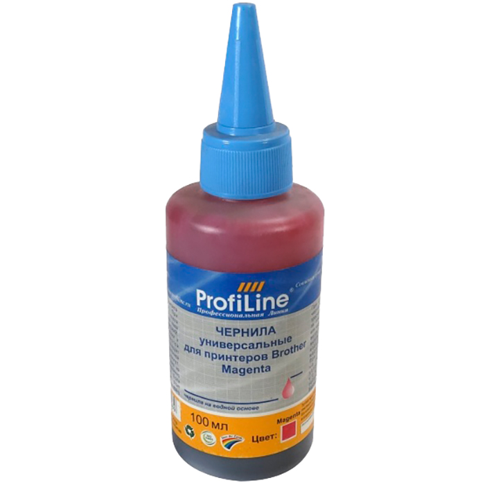 Чернила ProfiLine PL-INK-UNI-Br-M 100мл, пурпурный