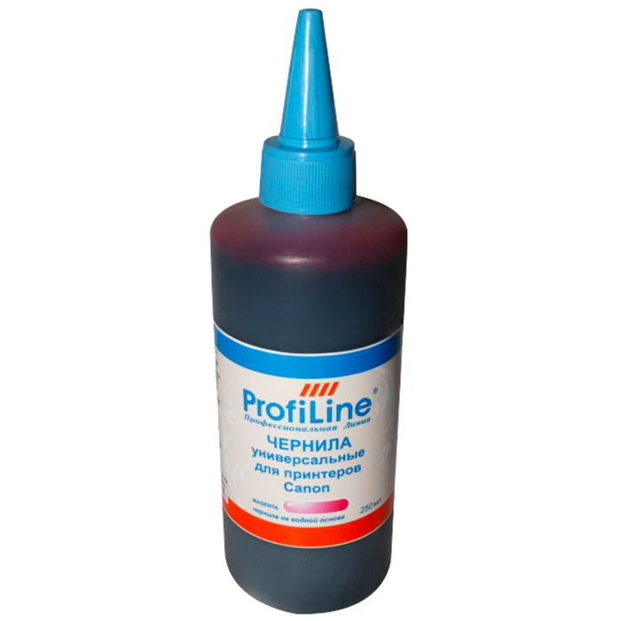 

Чернила ProfiLine PL-INK-UNI-Can-M 250мл, 250мл, пурпурный, совместимые, для Canon, PL-INK-UNI-Can-M 250мл