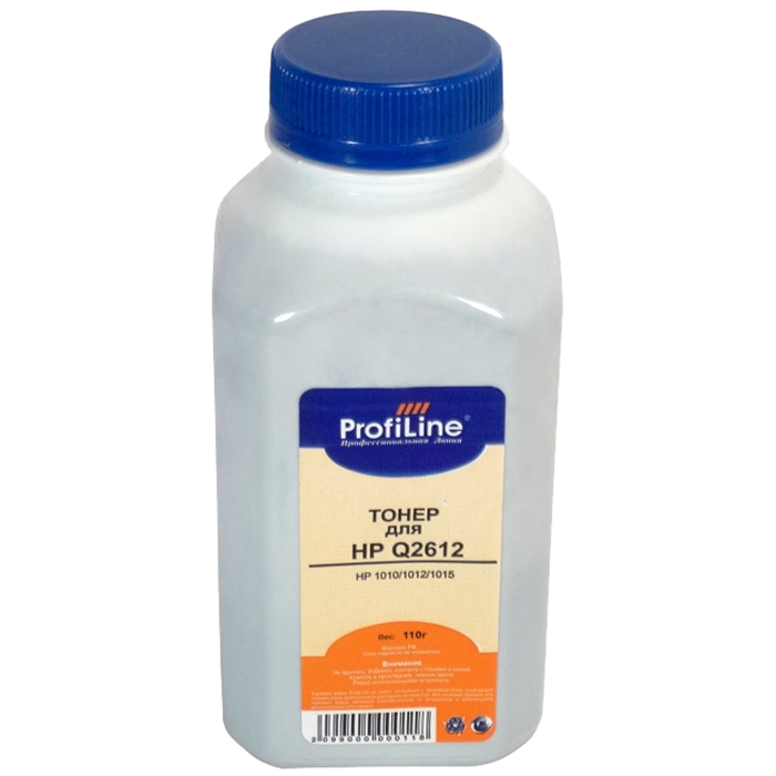 

Тонер ProfiLine PL-110-TNR-Q2612, бутыль 110 г, черный, совместимый для LJ 1010/1012/1015 (PL-110-TNR-Q2612), PL-110-TNR-Q2612