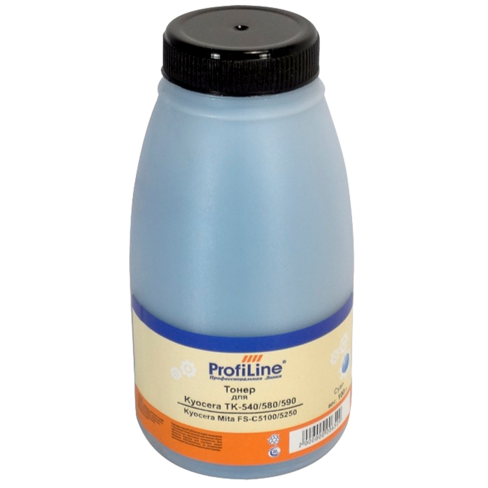 

Тонер ProfiLine PL-100-TNR-TK-540/580/590, бутыль 100 г, голубой, совместимый для Kyocera Mita FS-C5100/5250 (PL-100-TNR-TK-540/580/590), PL-100-TNR-TK-540/580/590