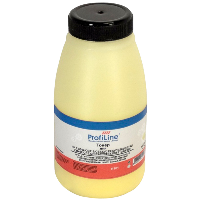 

Тонер ProfiLine PL_TNR_S107_Y_45_B, бутыль 45 г, желтый, совместимый для Canon CLJ CP 1215/1515/3525/5220/5225/4005/4025/4525/CM1215MFP 1025/nw1525n/nw/CM1415fn/fnw LJPro 100 M175/M275/Pro 200 M251nw Canon LBP5050 (PL-45-TNR-CB542/CE312/CE3), PL_TNR_S107_