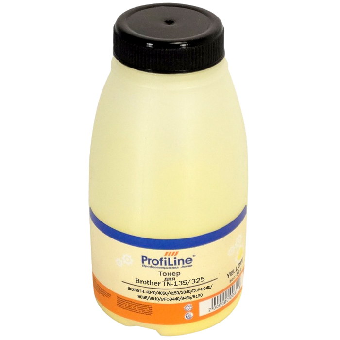 Тонер ProfiLine PL-50-TNR-230/130/320-Y, бутыль 50 г, желтый