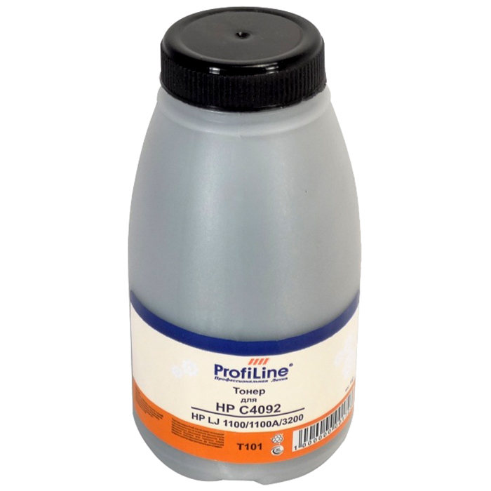 

Тонер ProfiLine PL-140-TNR-C4092, бутыль 140 г, черный, совместимый для LJ 1100/1100A/3200 (PL-140-TNR-C4092), PL-140-TNR-C4092
