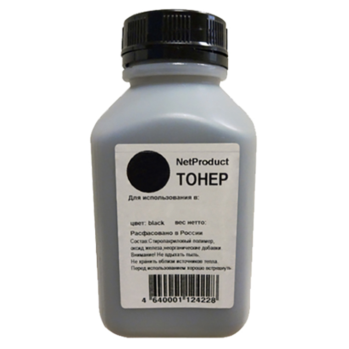 Тонер NetProduct, бутыль 80 г, черный, совместимый для Samsung ML-1210/1710/1640/1910 (9805105402)