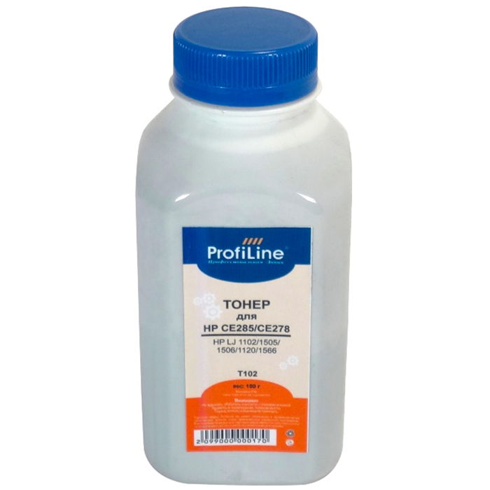 

Тонер ProfiLine PL-100-TNR-CE285/CE278, бутыль 100 г, черный, совместимый для LJ 1102/1505/1506/1120/1566 (PL-100-TNR-CE285/CE278), PL-100-TNR-CE285/CE278