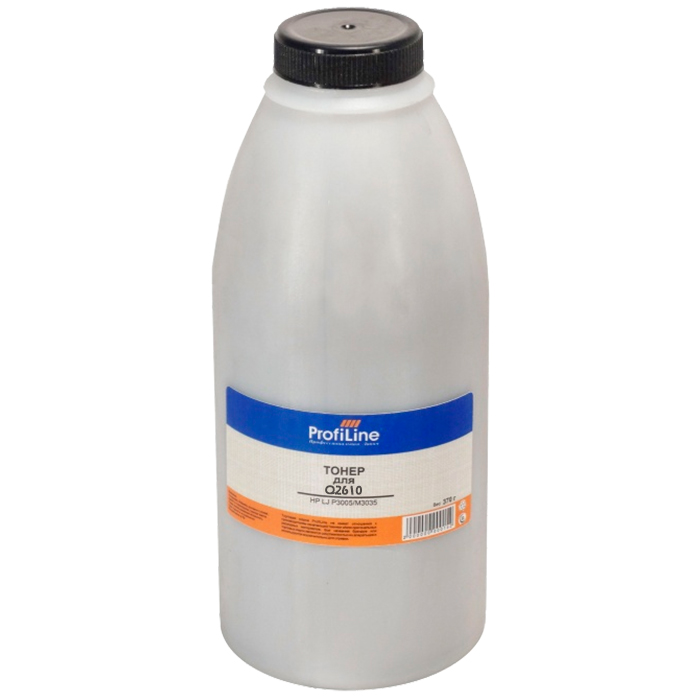 

Тонер ProfiLine PL-370-TNR-Q2610, бутыль 370 г, черный, совместимый для LJ 2300 (PL-370-TNR-Q2610), PL-370-TNR-Q2610